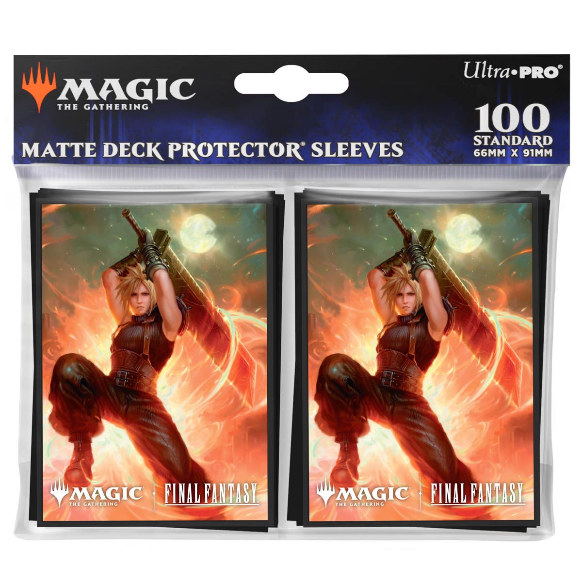 Ultra Pro: UP38701 Magic the Gathering - FINAL FANTASY 100ct Deck Protector Sleeves Commander A MtG