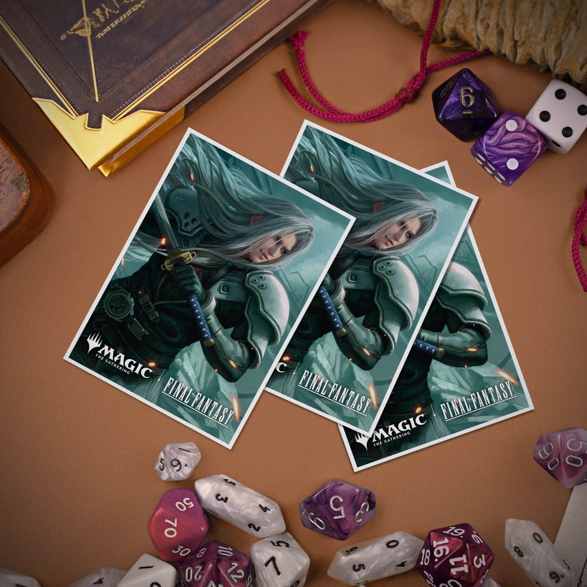 Ultra Pro: Magic the Gathering - FINAL FANTASY 105ct Apex Deck Protector sleeves for MtG - 249139