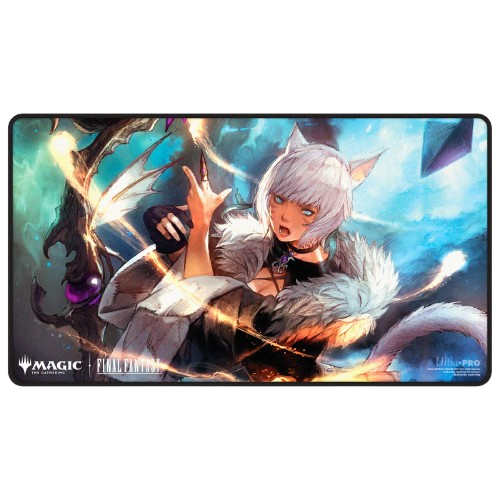 Ultra Pro: Magic the Gathering - FINAL FANTASY Black Stitched Playmat Premium - Y'shtola