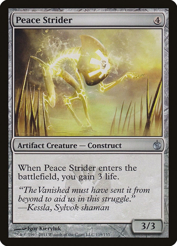 Image for Peace Strider (119) (Mirrodin Besieged) (MBS) - Magic: The Gathering