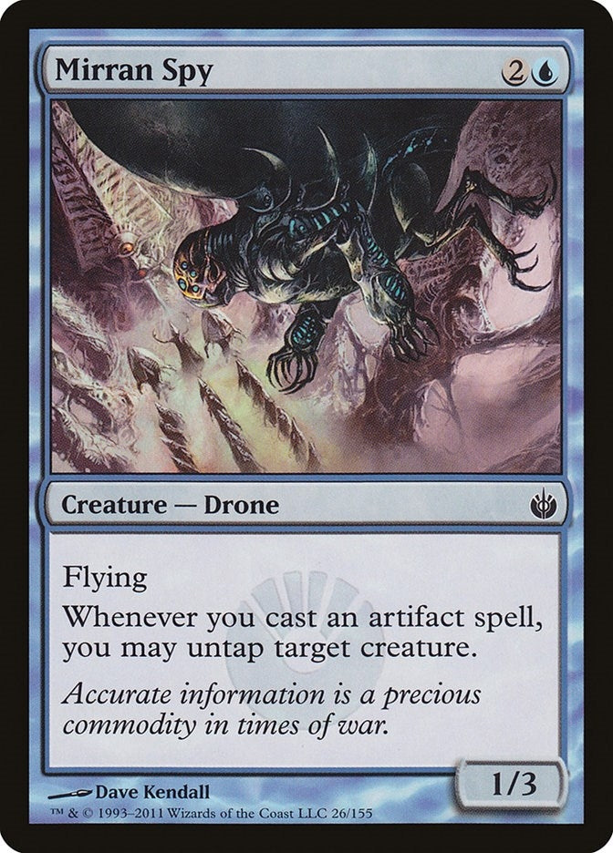 Image for Mirran Spy (26) (Mirrodin Besieged) (MBS) - Magic: The Gathering