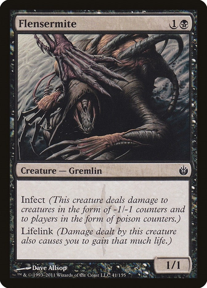 Image for Flensermite (41) (Mirrodin Besieged) (MBS) - Magic: The Gathering