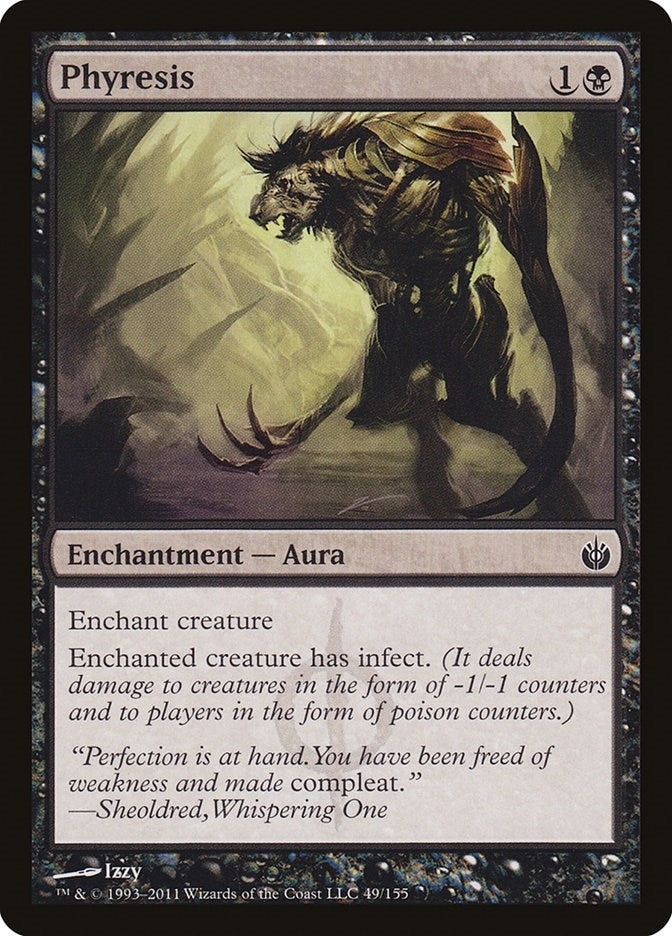 Image for Phyresis (49) (Mirrodin Besieged) (MBS) - Magic: The Gathering