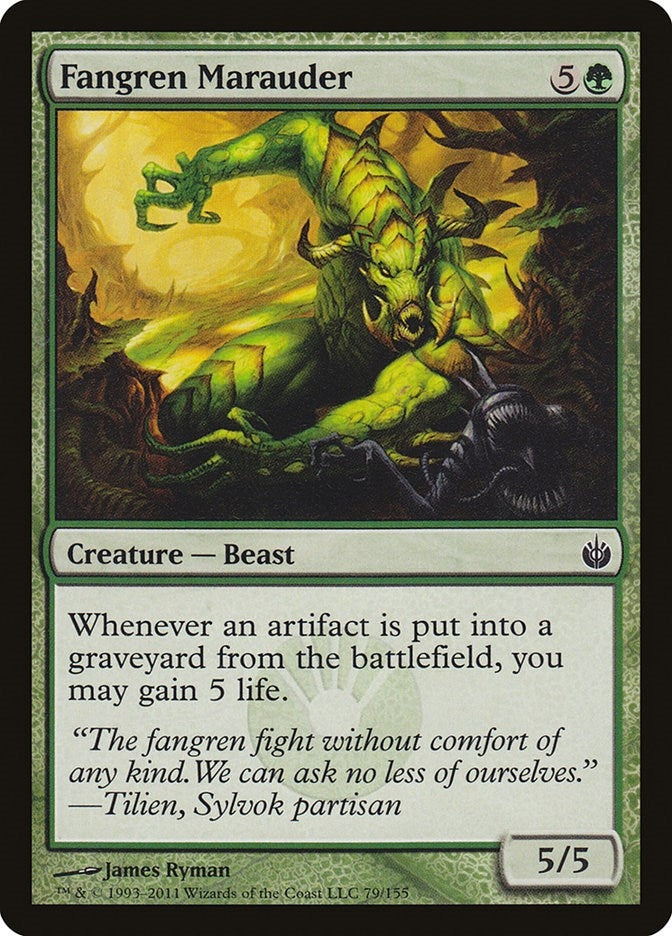Image for Fangren Marauder (79) (Mirrodin Besieged) (MBS) - Magic: The Gathering