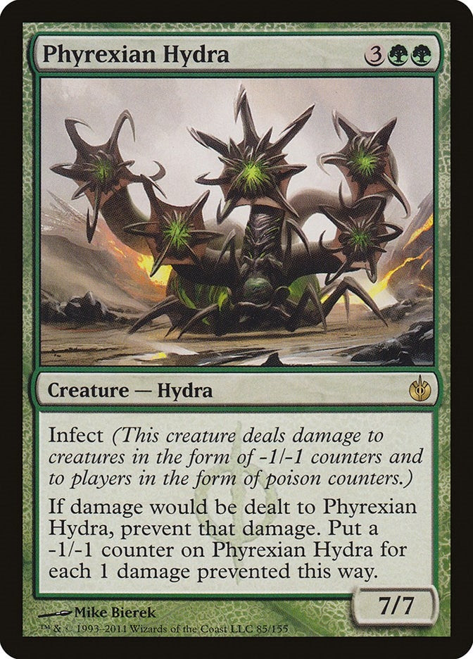Image for Phyrexian Hydra (85) (Mirrodin Besieged) (MBS) - Magic: The Gathering