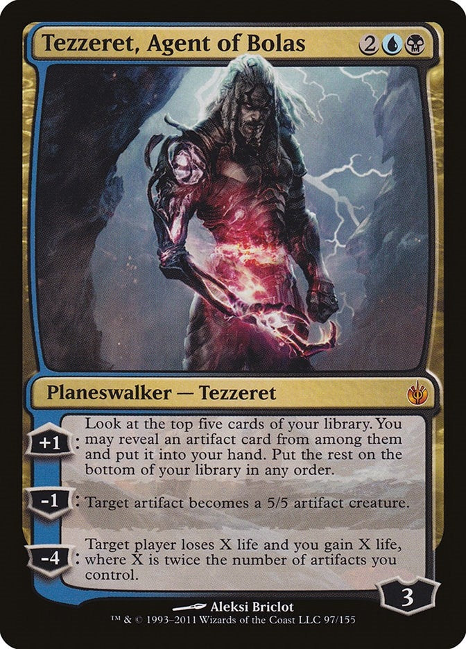 Image for Tezzeret, Agent of Bolas (97) (Mirrodin Besieged) (MBS) - Magic: The Gathering