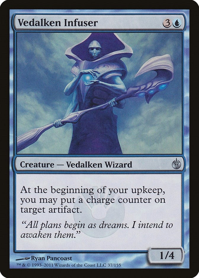 Image for Vedalken Infuser (37) (Mirrodin Besieged) (MBS) - Magic: The Gathering