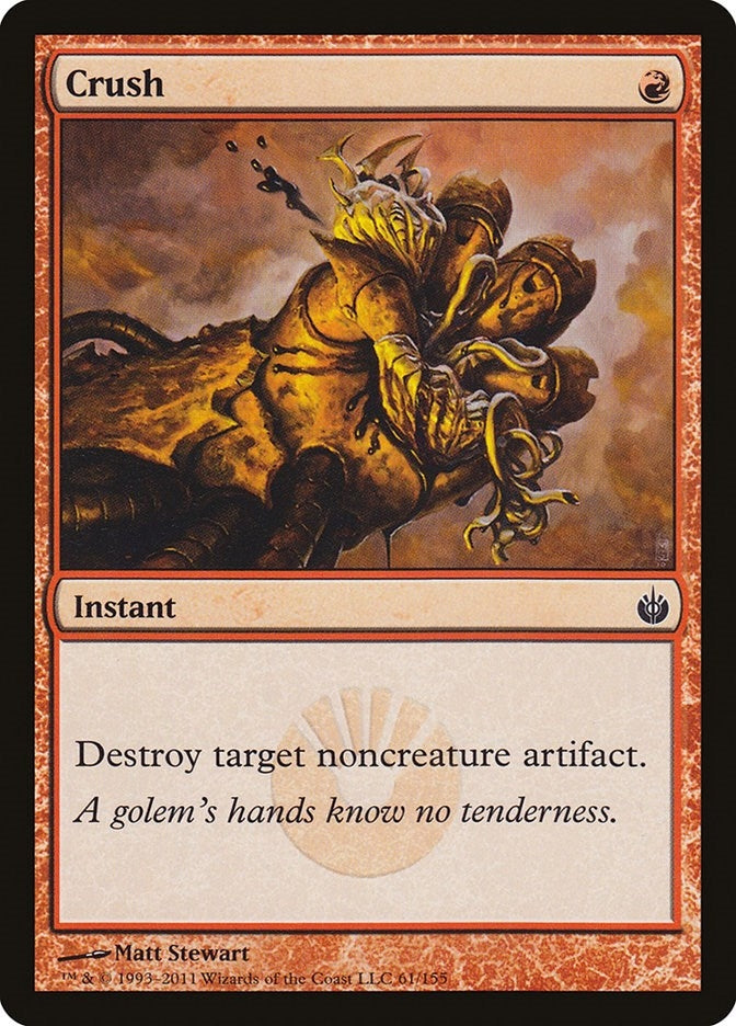 Image for Crush (61) (Mirrodin Besieged) (MBS) - Magic: The Gathering
