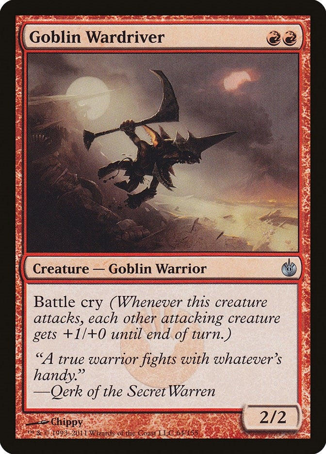 Image for Goblin Wardriver (64) (Mirrodin Besieged) (MBS) - Magic: The Gathering