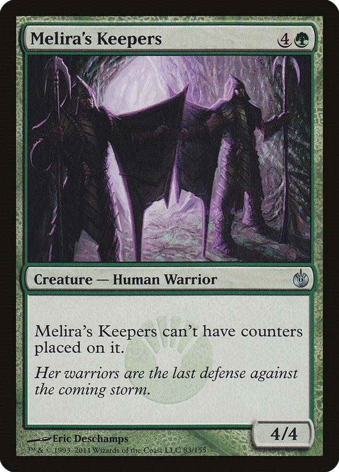Image for Melira's Keepers (83) (Mirrodin Besieged) (MBS) - Magic: The Gathering