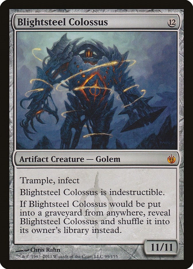Image for Blightsteel Colossus (99) (Mirrodin Besieged) (MBS) - Magic: The Gathering