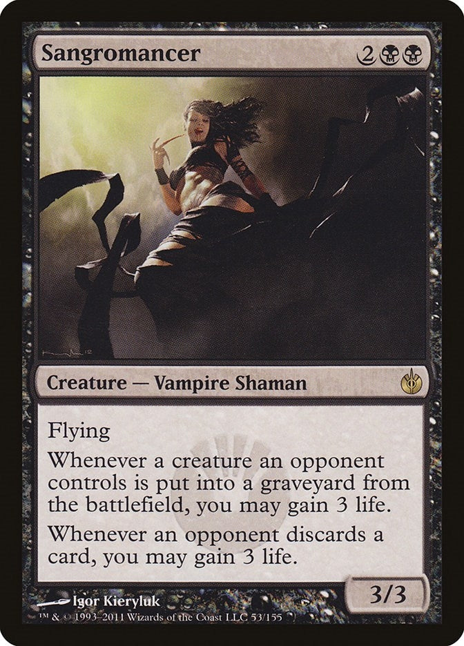 Image for Sangromancer (53) (Mirrodin Besieged) (MBS) - Magic: The Gathering