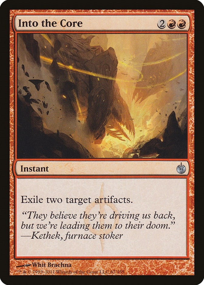 Image for Into the Core (67) (Mirrodin Besieged) (MBS) - Magic: The Gathering