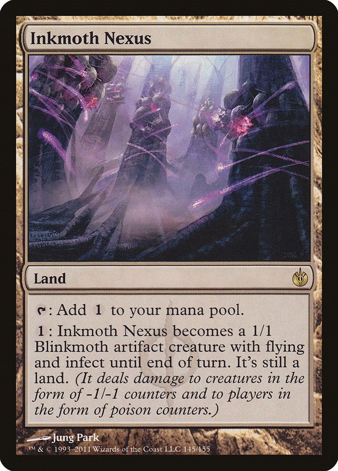 Image for Inkmoth Nexus (145) (Mirrodin Besieged) (MBS) - Magic: The Gathering
