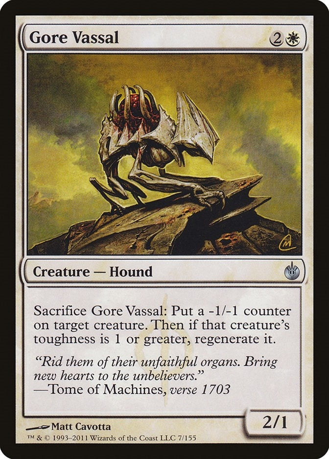 Image for Gore Vassal (7) (Mirrodin Besieged) (MBS) - Magic: The Gathering