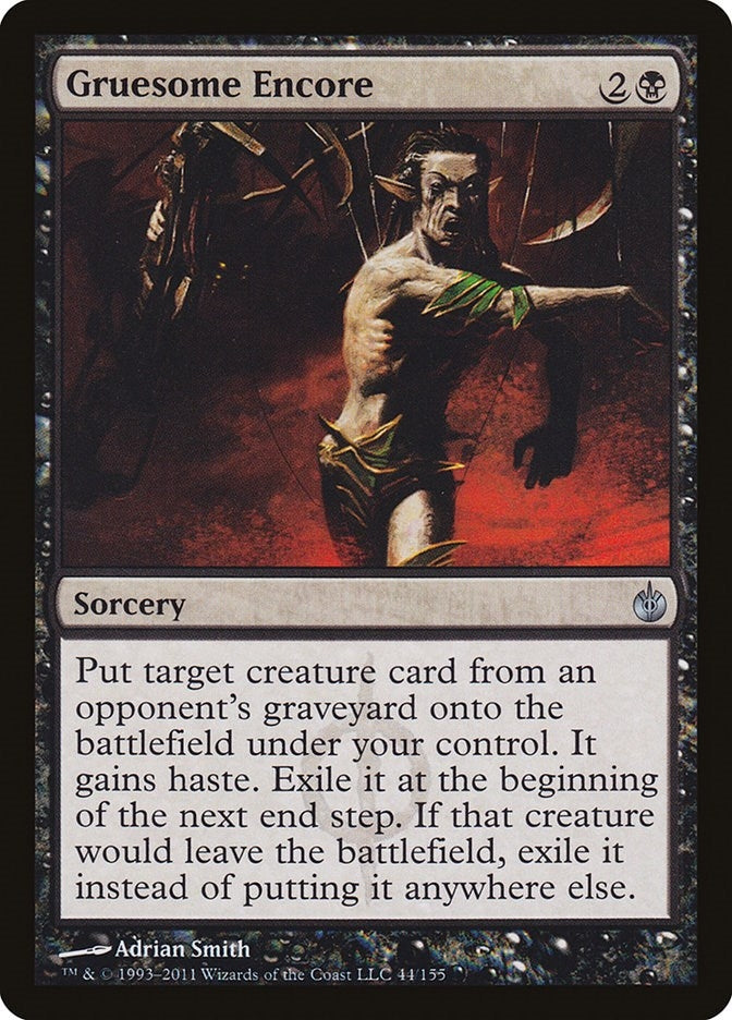 Image for Gruesome Encore (44) (Mirrodin Besieged) (MBS) - Magic: The Gathering
