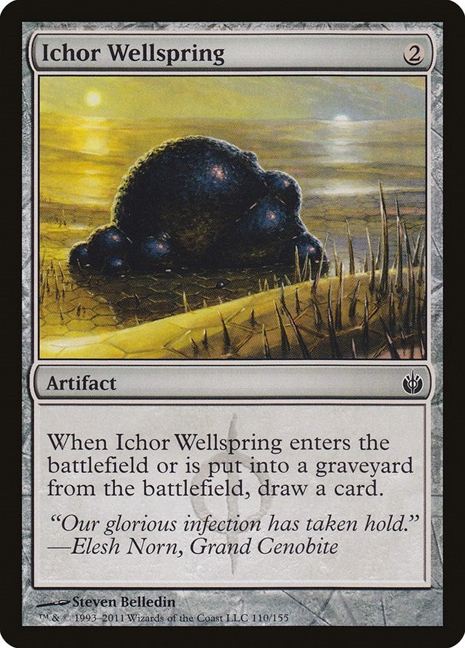 Image for Ichor Wellspring (110) (Mirrodin Besieged) (MBS) - Magic: The Gathering