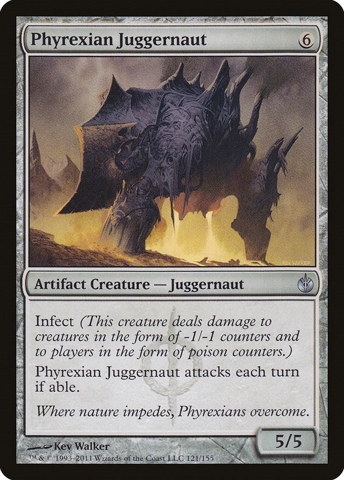 Image for Phyrexian Juggernaut (121) (Mirrodin Besieged) (MBS) - Magic: The Gathering