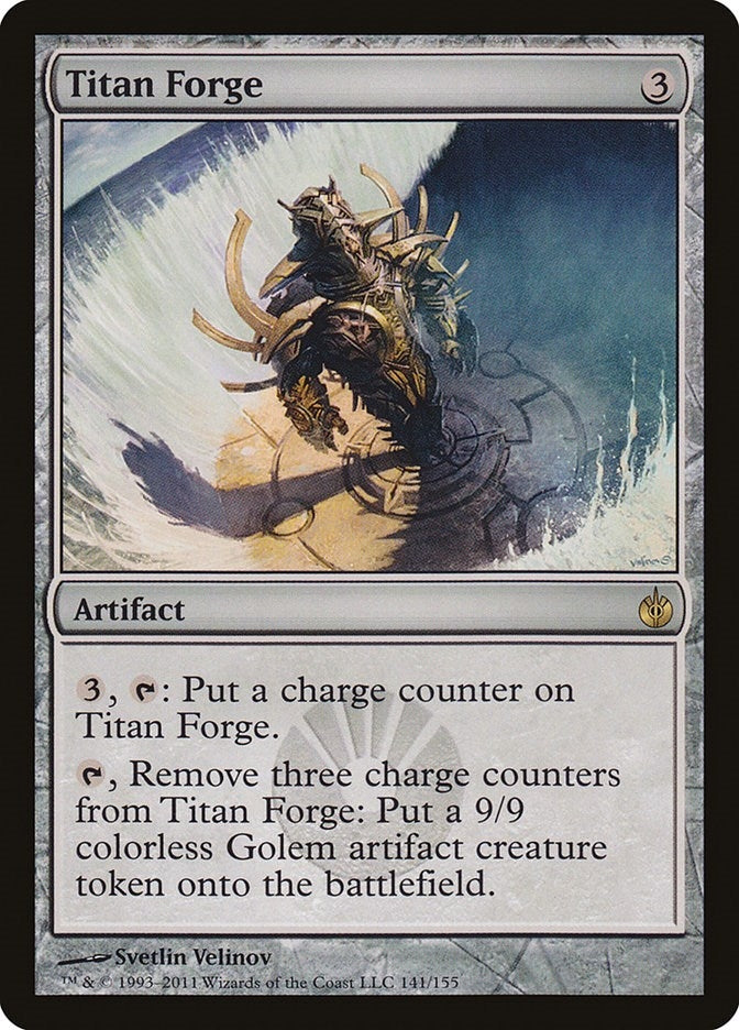 Image for Titan Forge (141) (Mirrodin Besieged) (MBS) - Magic: The Gathering