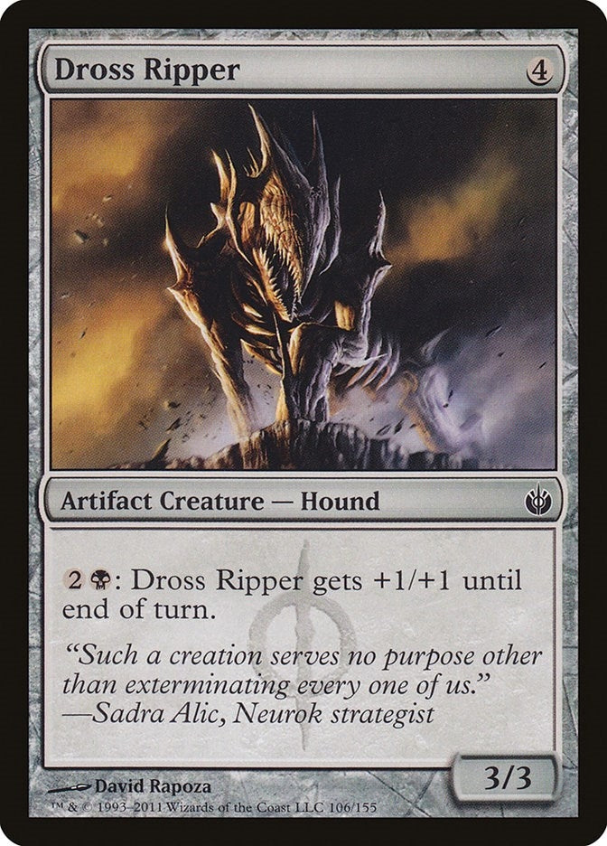Image for Dross Ripper (106) (Mirrodin Besieged) (MBS) - Magic: The Gathering