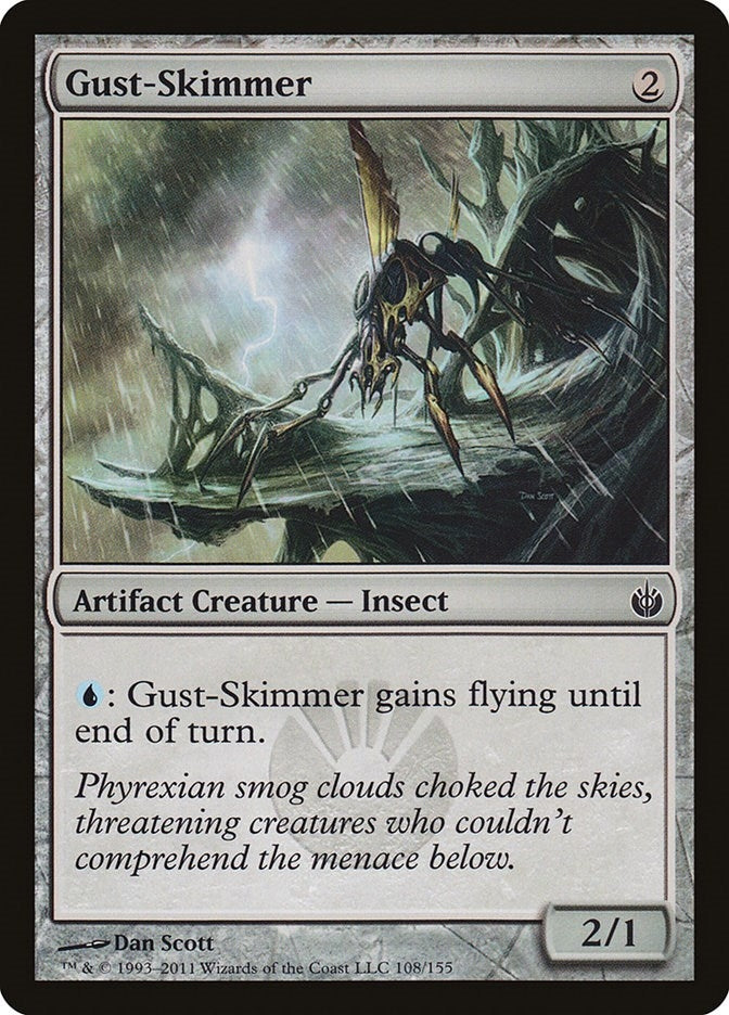 Image for Gust-Skimmer (108) (Mirrodin Besieged) (MBS) - Magic: The Gathering