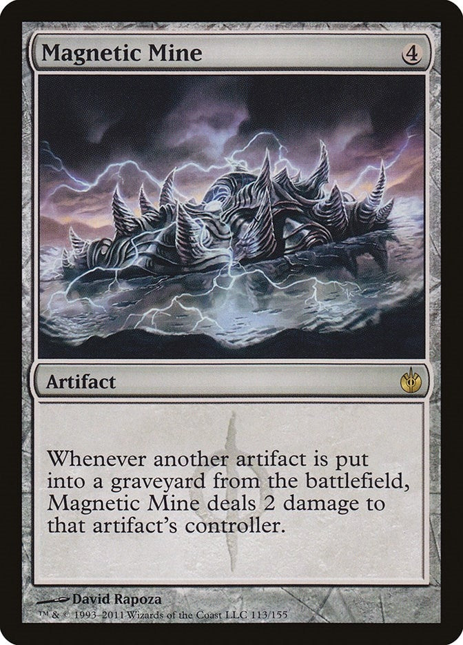 Image for Magnetic Mine (113) (Mirrodin Besieged) (MBS) - Magic: The Gathering