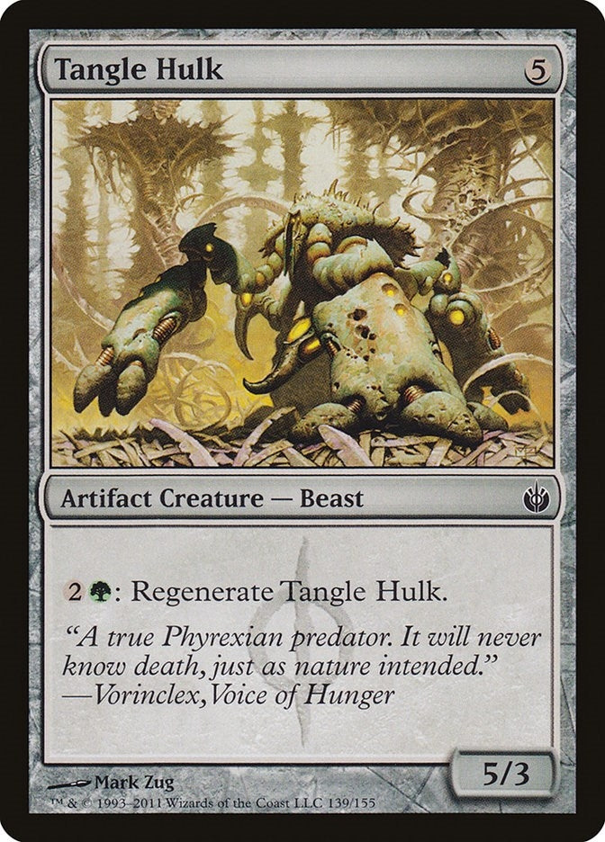 Image for Tangle Hulk (139) (Mirrodin Besieged) (MBS) - Magic: The Gathering