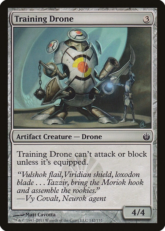 Image for Training Drone (142) (Mirrodin Besieged) (MBS) - Magic: The Gathering