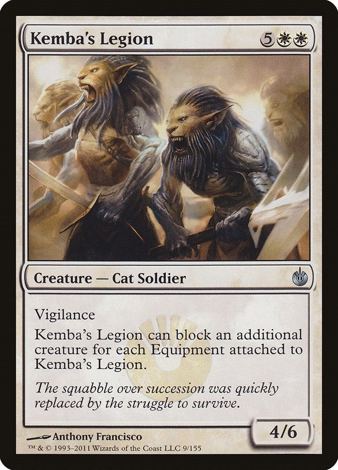 Image for Kemba's Legion (9) (Mirrodin Besieged) (MBS) - Magic: The Gathering