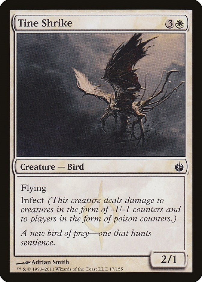 Image for Tine Shrike (17) (Mirrodin Besieged) (MBS) - Magic: The Gathering