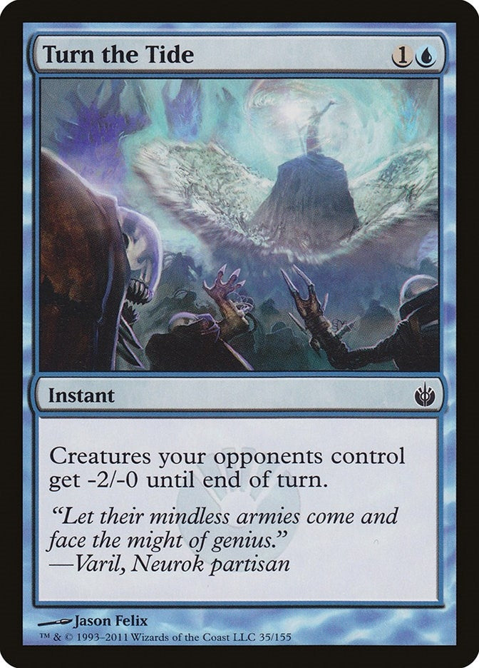 Image for Turn the Tide (35) (Mirrodin Besieged) (MBS) - Magic: The Gathering