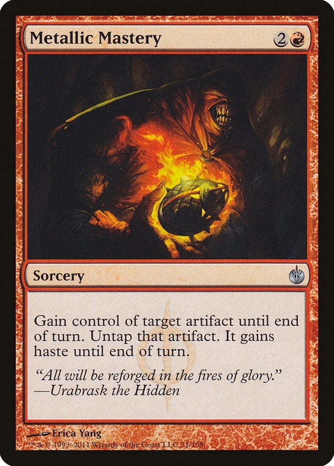 Image for Metallic Mastery (71) (Mirrodin Besieged) (MBS) - Magic: The Gathering