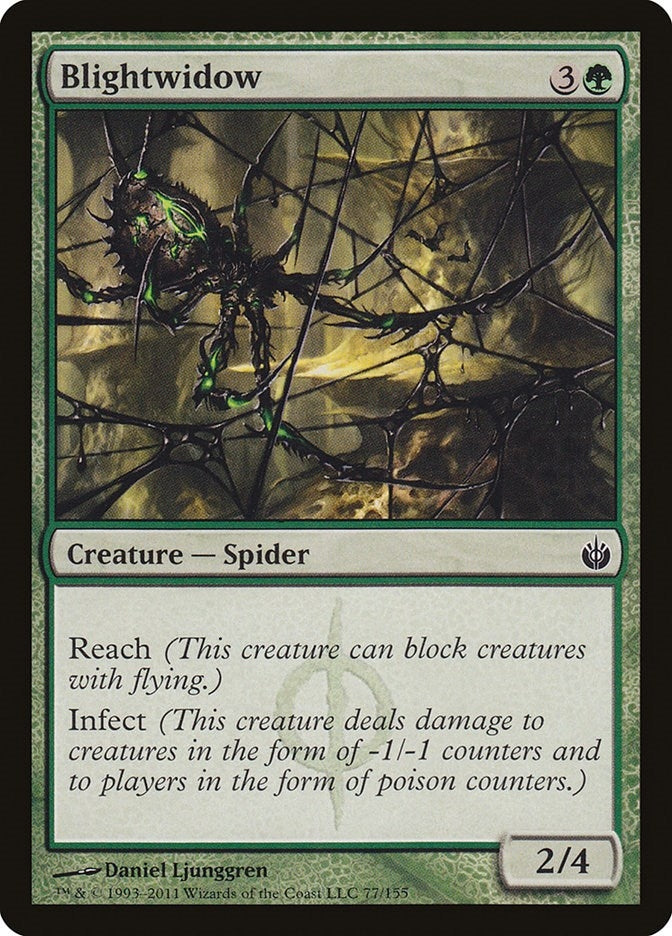 Image for Blightwidow (77) (Mirrodin Besieged) (MBS) - Magic: The Gathering