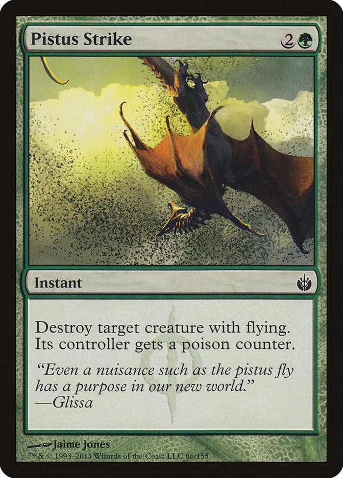 Image for Pistus Strike (86) (Mirrodin Besieged) (MBS) - Magic: The Gathering