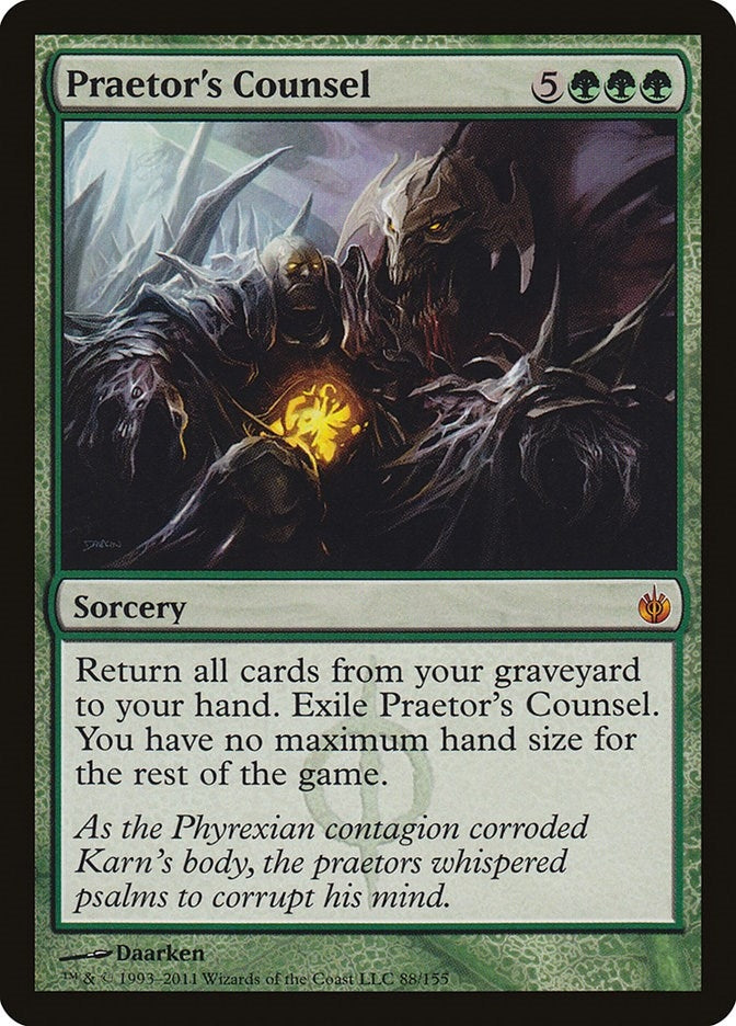 Image for Praetor's Counsel (88) (Mirrodin Besieged) (MBS) - Magic: The Gathering