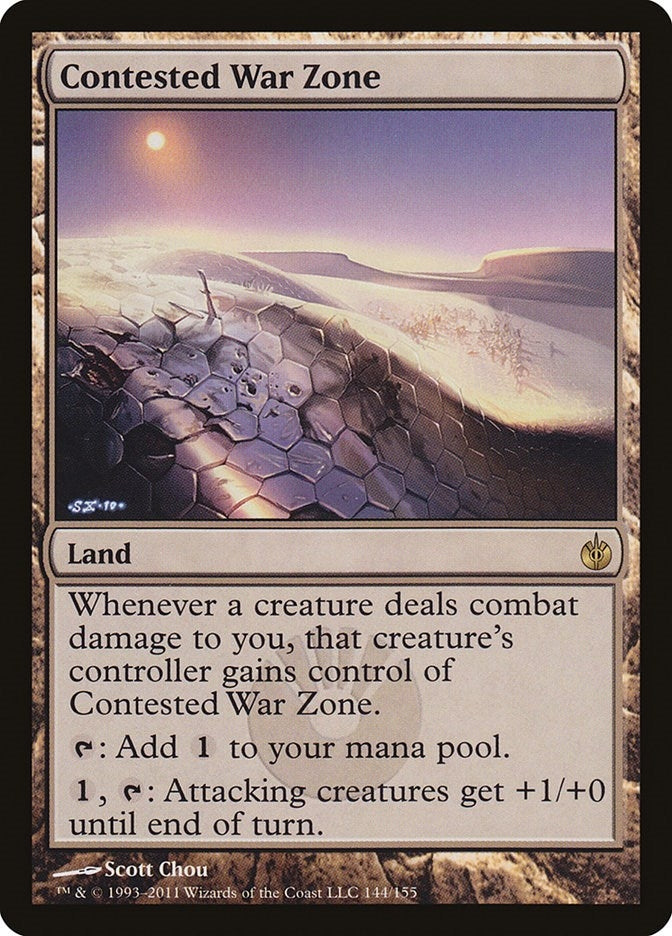 Image for Contested War Zone (144) (Mirrodin Besieged) (MBS) - Magic: The Gathering
