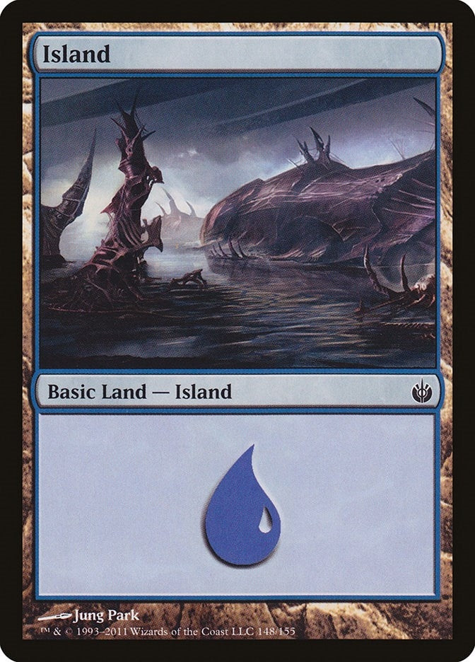 Image for Island (148) (148) (Mirrodin Besieged) (MBS) - Magic: The Gathering