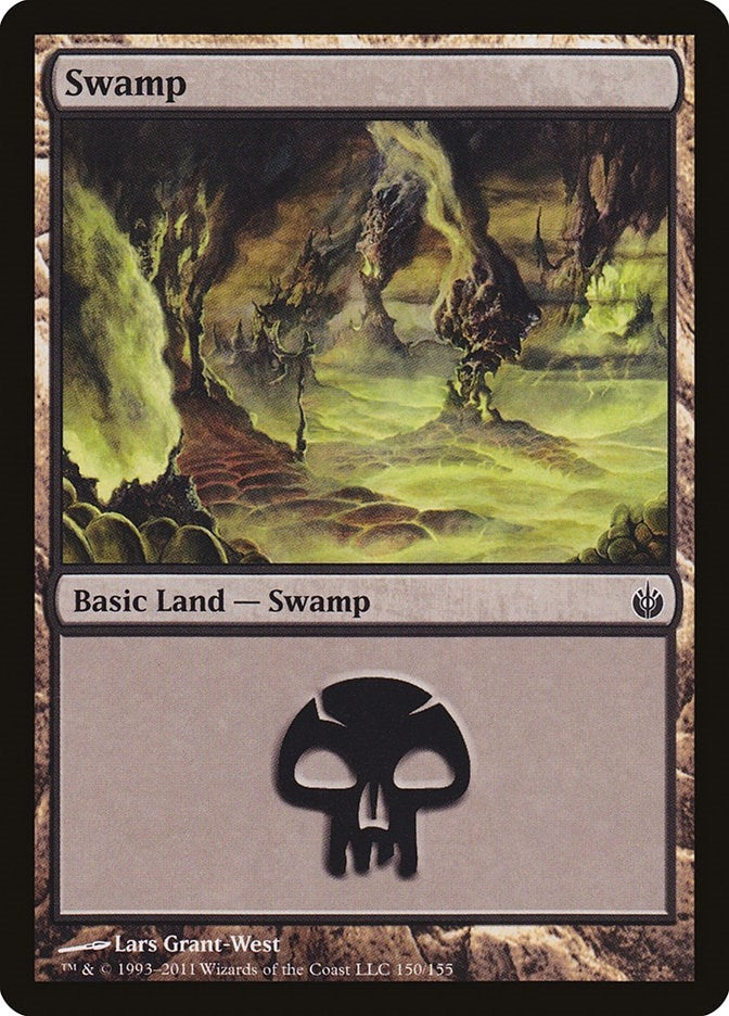 Image for Swamp (150) (150) (Mirrodin Besieged) (MBS) - Magic: The Gathering