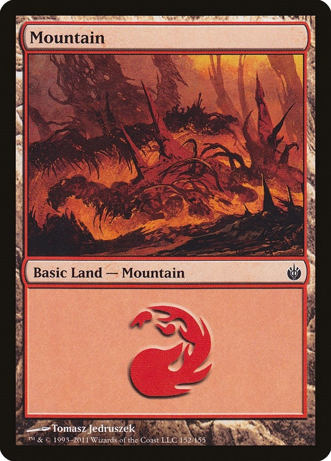 Image for Mountain (152) (152) (Mirrodin Besieged) (MBS) - Magic: The Gathering