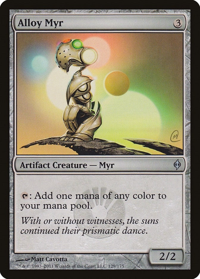 Alloy Myr (129) (New Phyrexia)