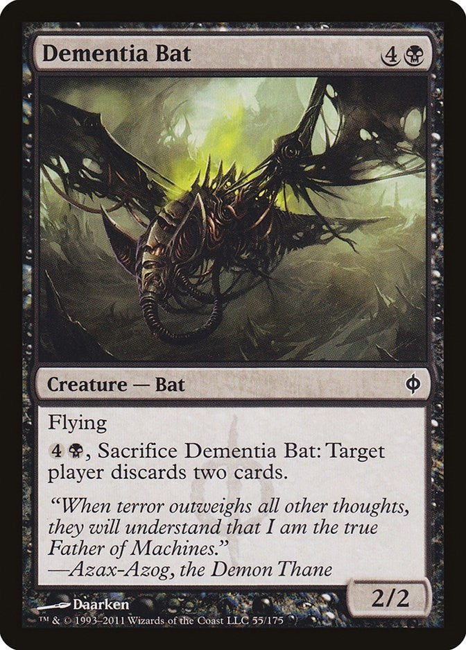 Image for Dementia Bat (55) (New Phyrexia) (NPH) - Magic: The Gathering