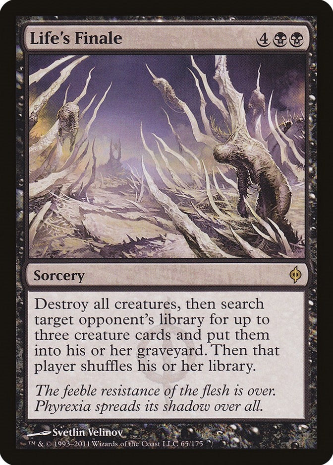 Image for Life's Finale (65) (New Phyrexia) (NPH) - Magic: The Gathering