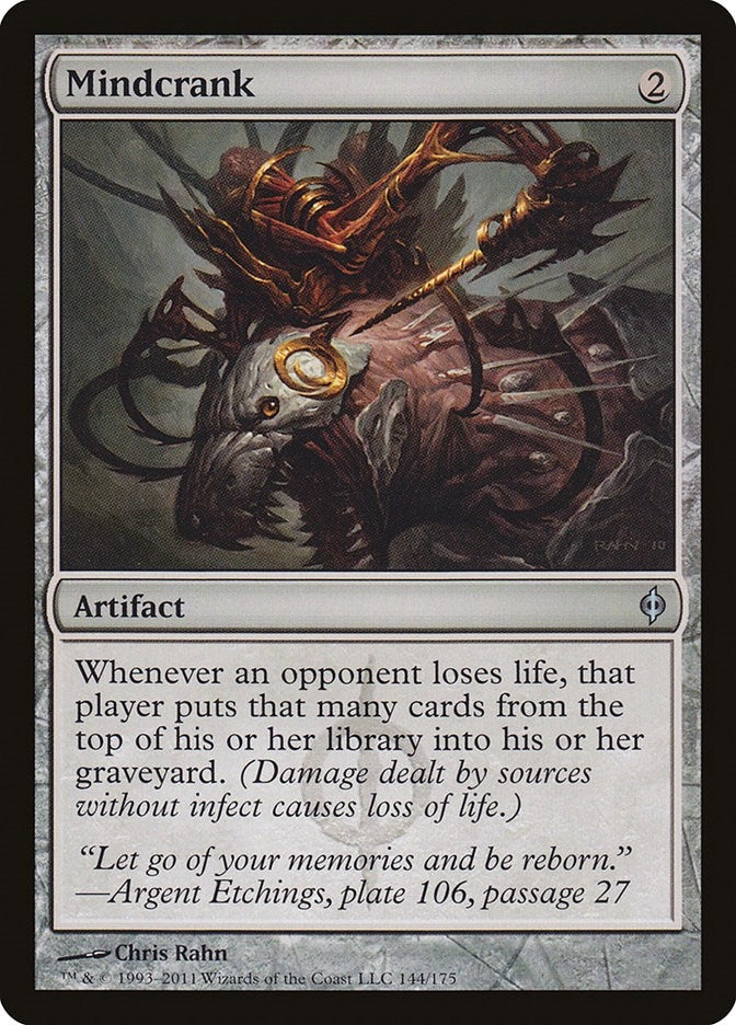 Image for Mindcrank (144) (New Phyrexia) (NPH) - Magic: The Gathering