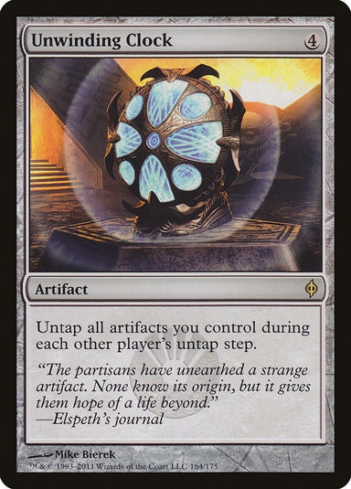 Image for Unwinding Clock (164) (New Phyrexia) - Magic: The Gathering