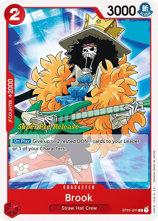 Brook (ST01-011) (Super Pre-Release Starter Deck 1: Straw Hat Crew)