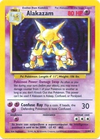 Alakazam (001/102) (Base Set)