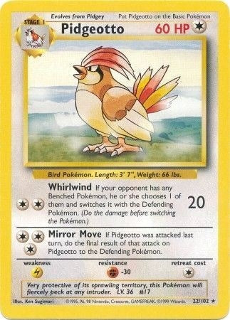 Pidgeotto (022/102) (Base Set)