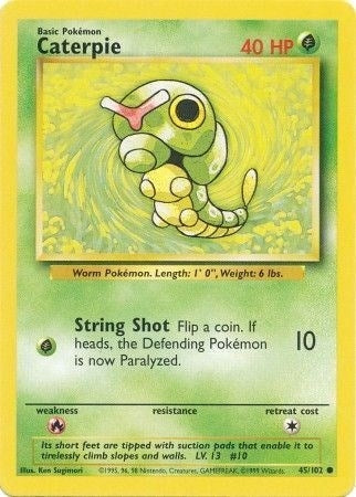 Caterpie (045/102) (Base Set)