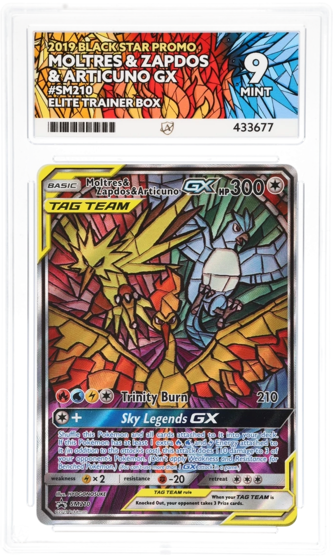 Moltres & Zapdos & Articuno GX - ACE 9