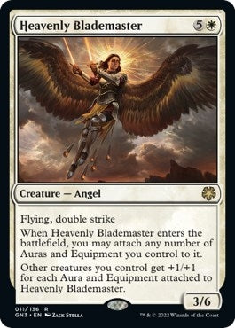 Image for Heavenly Blademaster (11) (Magic Game Night: Free-For-All) (GN3) - Magic: The Gathering